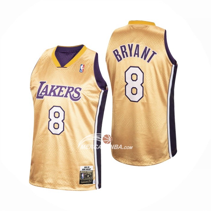 Maglia Los Angeles Lakers Kobe Bryant Home Mitchell & Ness Or